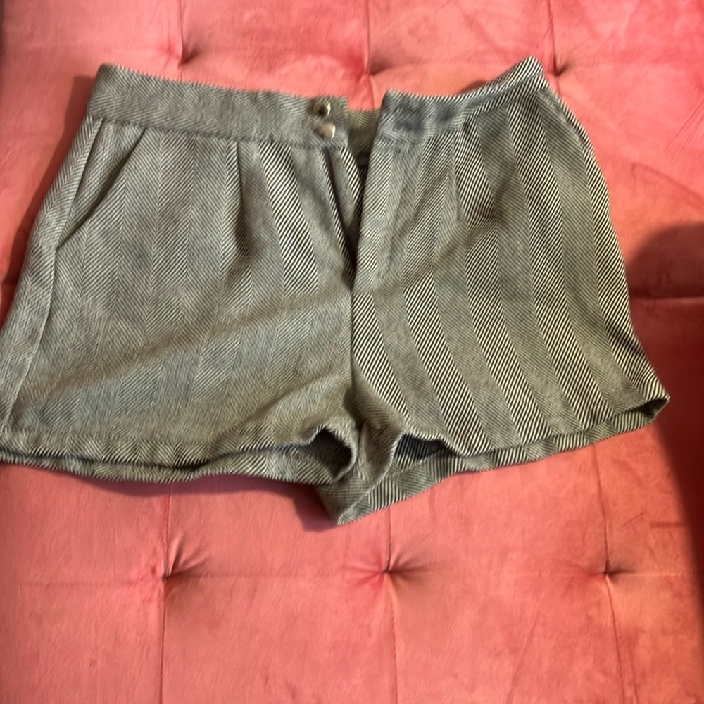 SHEIN High Waist Gray Women's Shorts